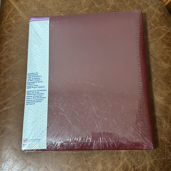 Vgt. Westrim Crafts Memory Forever 8.5”X11” Scrapbooking Album-Simulated Leather - Picture 6 of 11